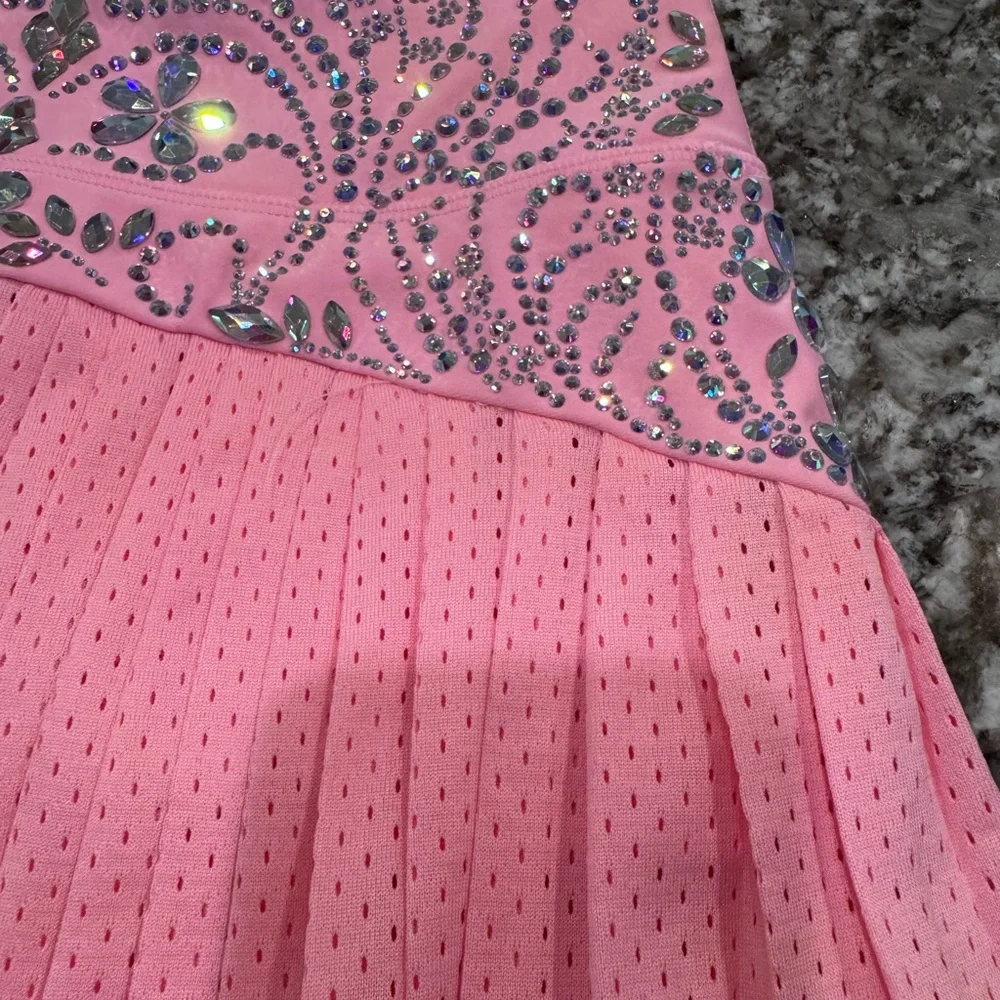 Rebel Athletics Crystal Couture YM. Pink - Picture 2 of 16